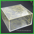 Printing food grade acrylic storage boxes with lid
